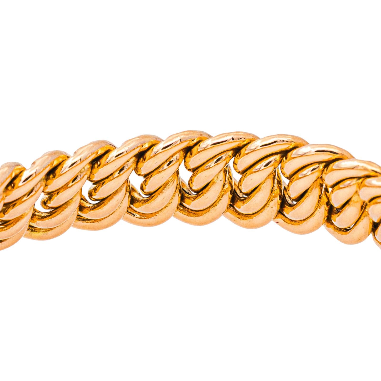 Rose Gold American Link Bracelet