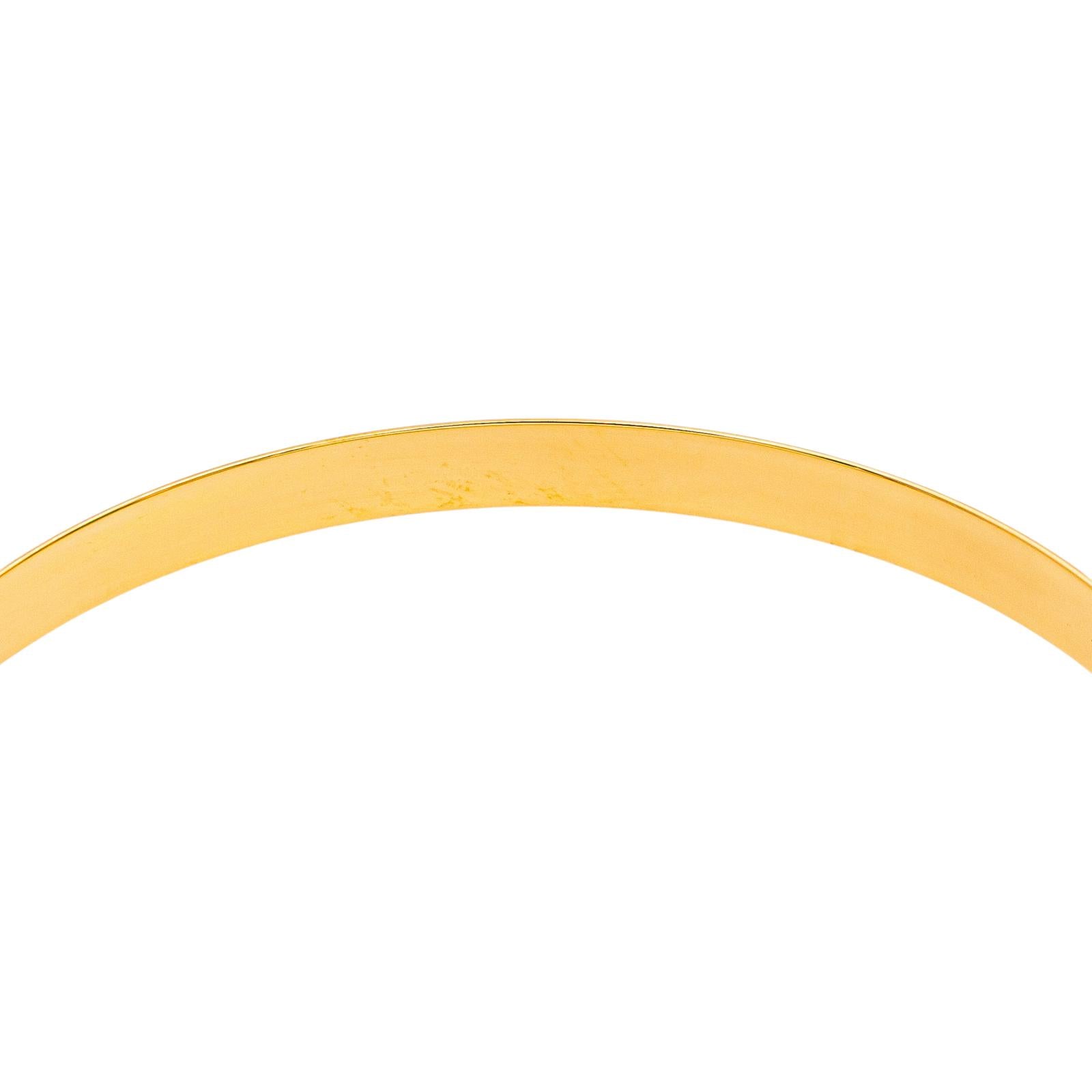 Bracelet Bangle Yellow gold