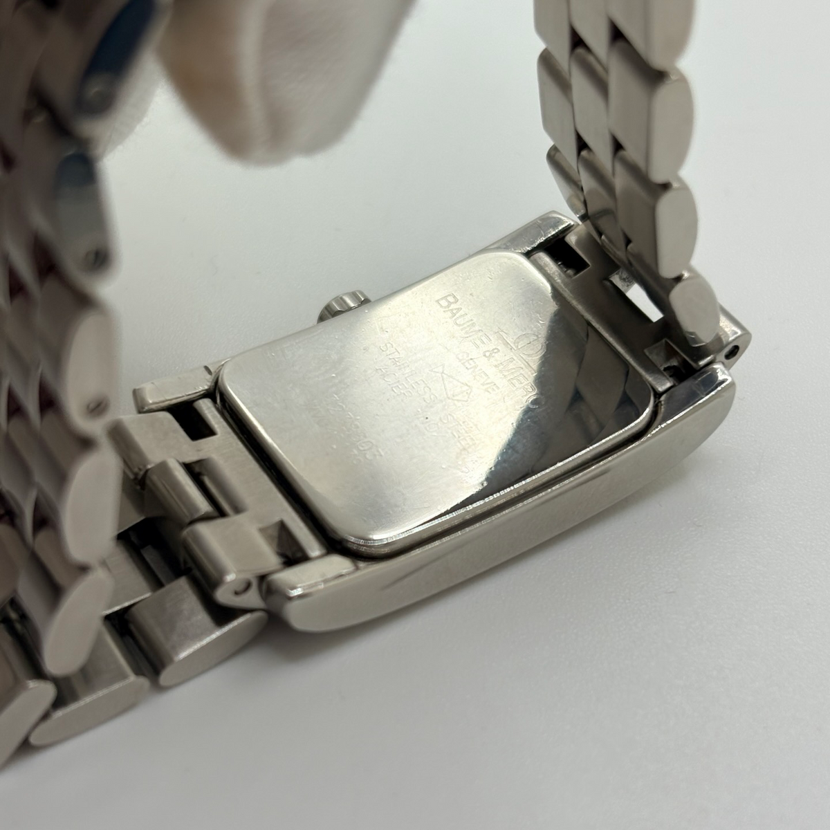 BAUME & MERCIER "Hampton" Stainless Steel Watch