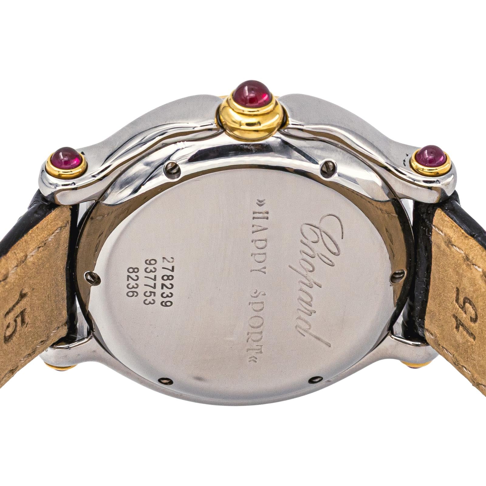 Chopard Happy Sport Watch, Stainless Steel, Ruby
