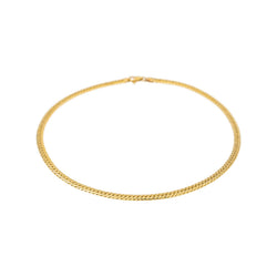 Collier Maille anglaise Or jaune