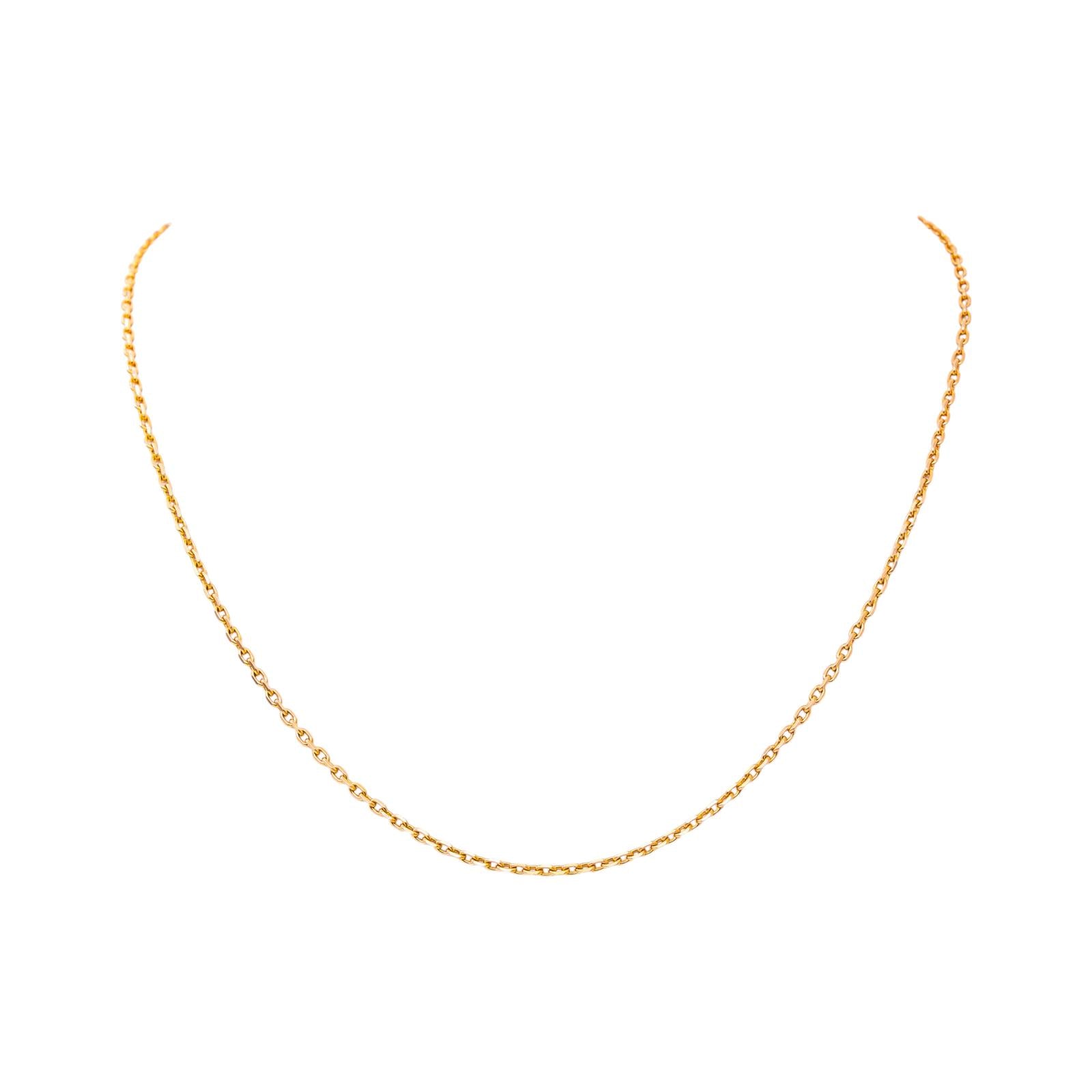 Rose gold Forçat Link Necklace