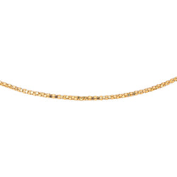 Collier Maille souple Or rose