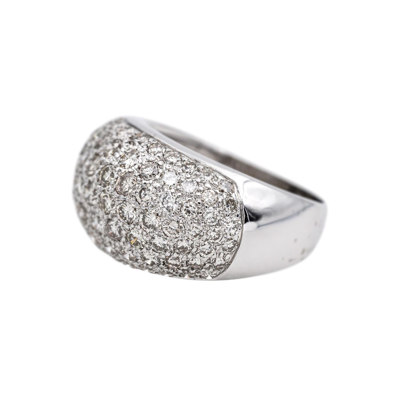 Bague Or blanc Diamant