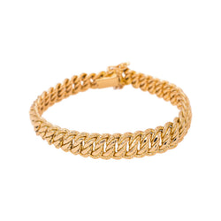 Bracelet Maille Américaine Or rose