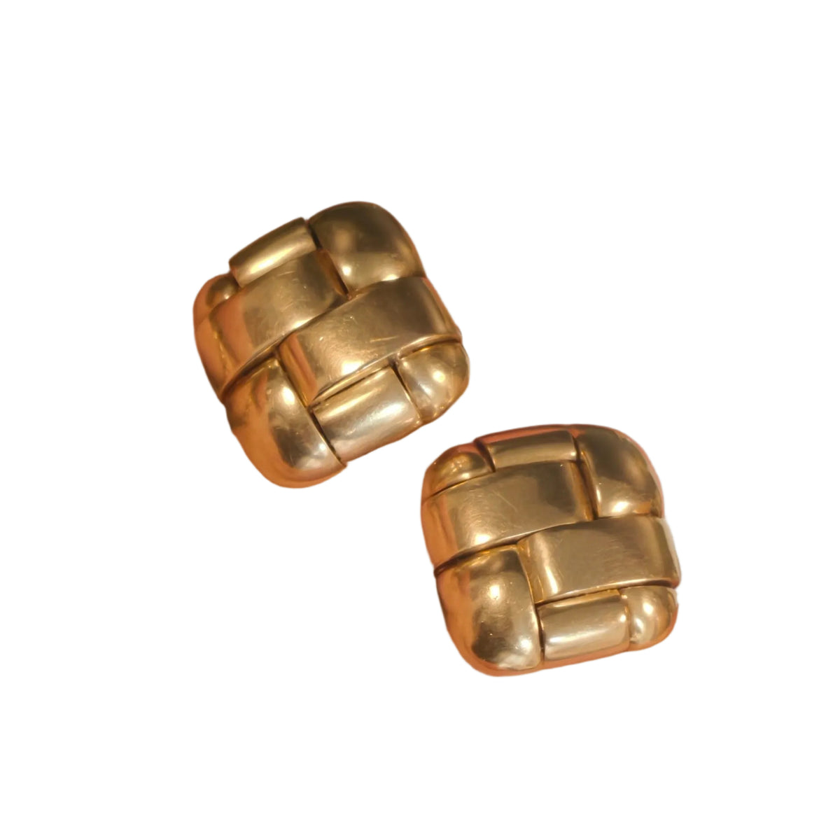 LEO PIZZO Yellow Gold Clip-On Earrings