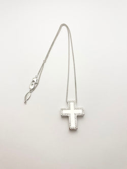 SALVINI Necklace with Pendant in White Gold and Diamonds