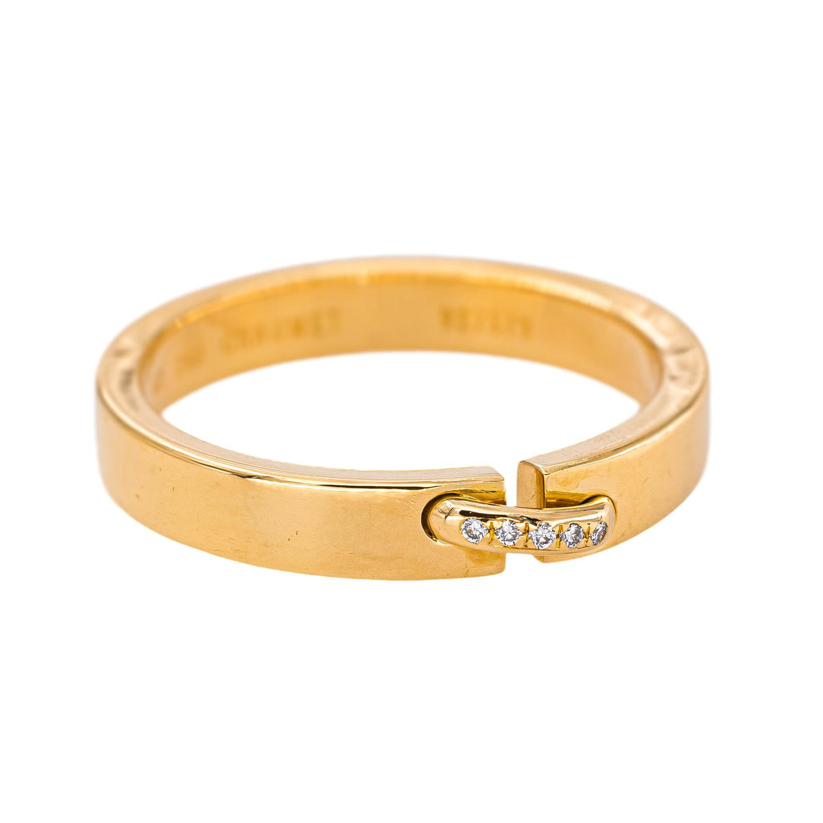 Chaumet Liens Evidence Ring in Rose Gold with Diamonds