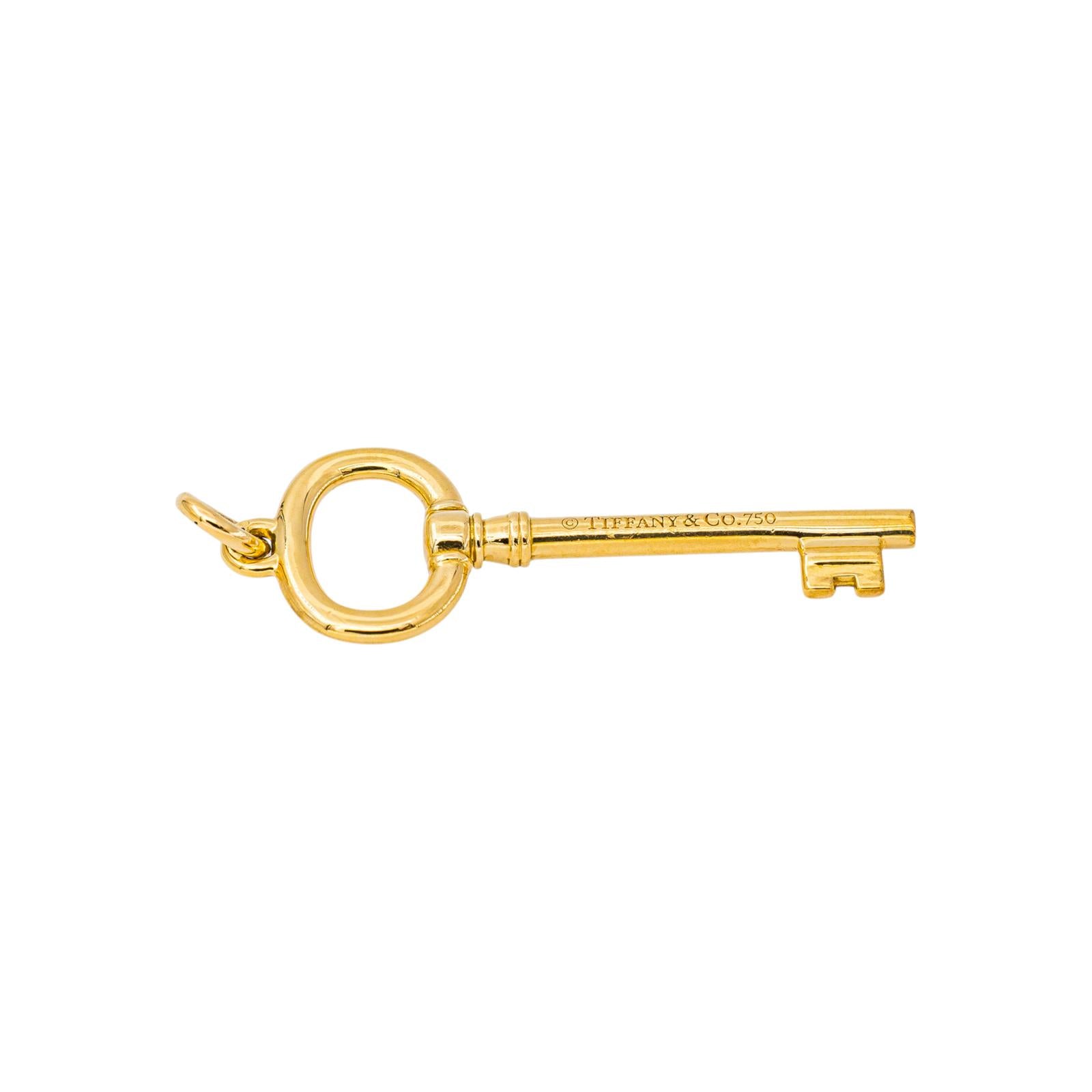 Tiffany & Co Pendentif Clé Or jaune