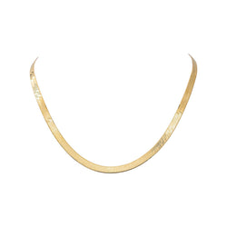 Collier Maille miroir Or jaune