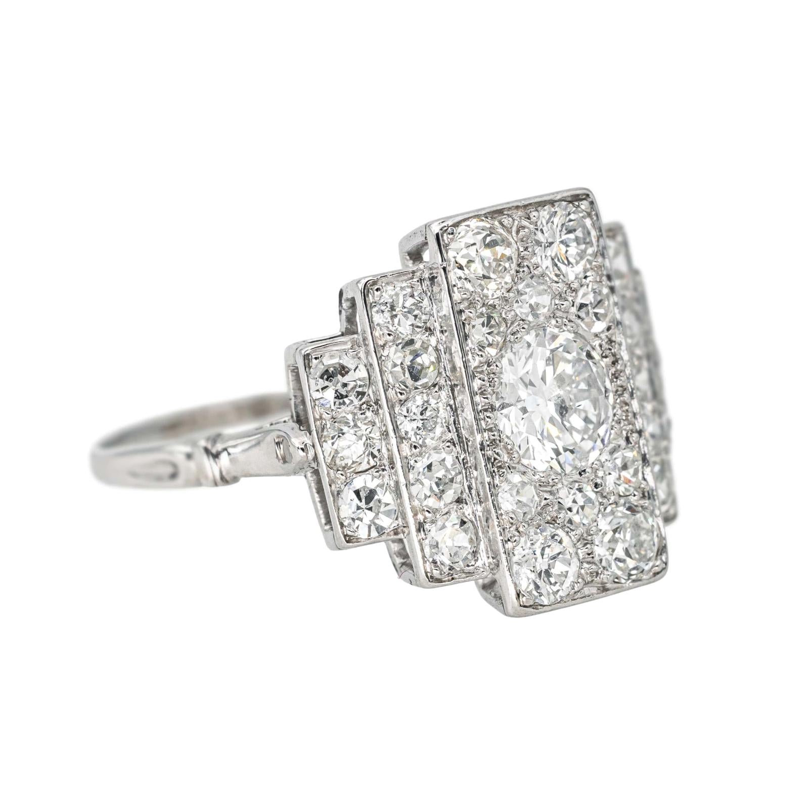 Platinum Diamond Ring