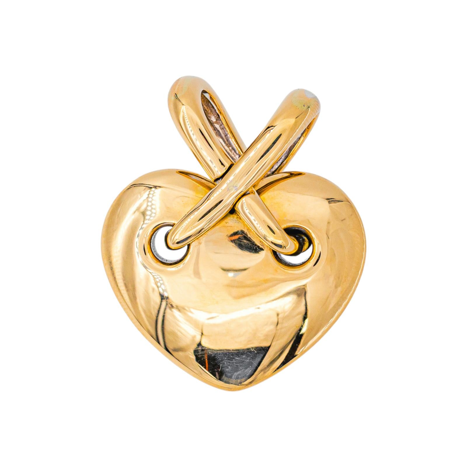 Pendentif Cœur Or jaune