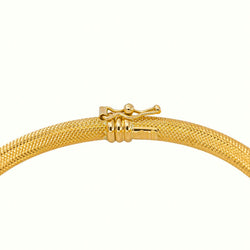 Yellow Gold Bangle Bracelet