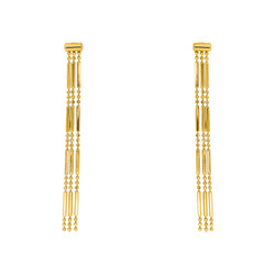 Yellow Gold Drop Earrings