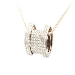 White Gold and Diamond Pendant