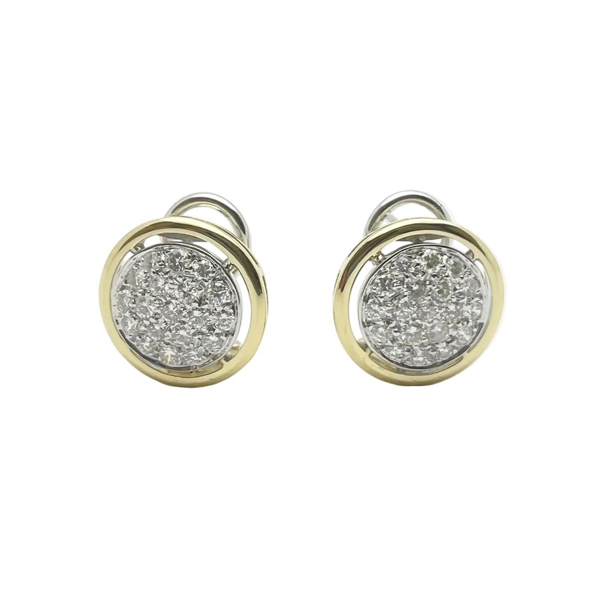 Set in white gold, yellow gold and Diamonds