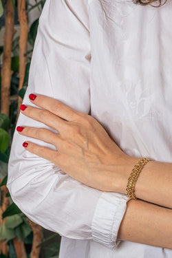 Soft-Link Yellow Gold Bracelet