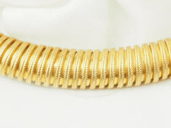 Yellow Gold Tubogas Necklace