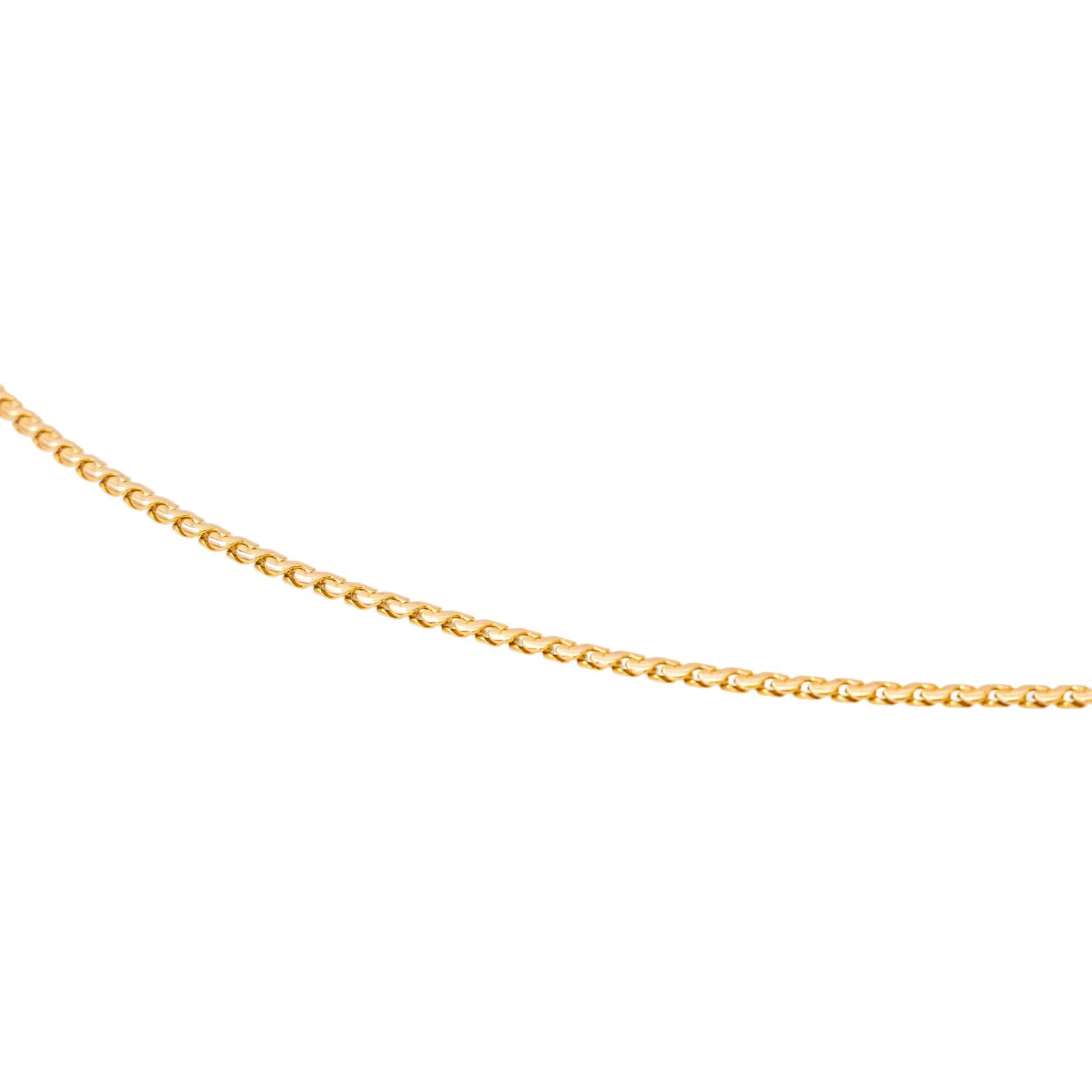 Rose gold necklace