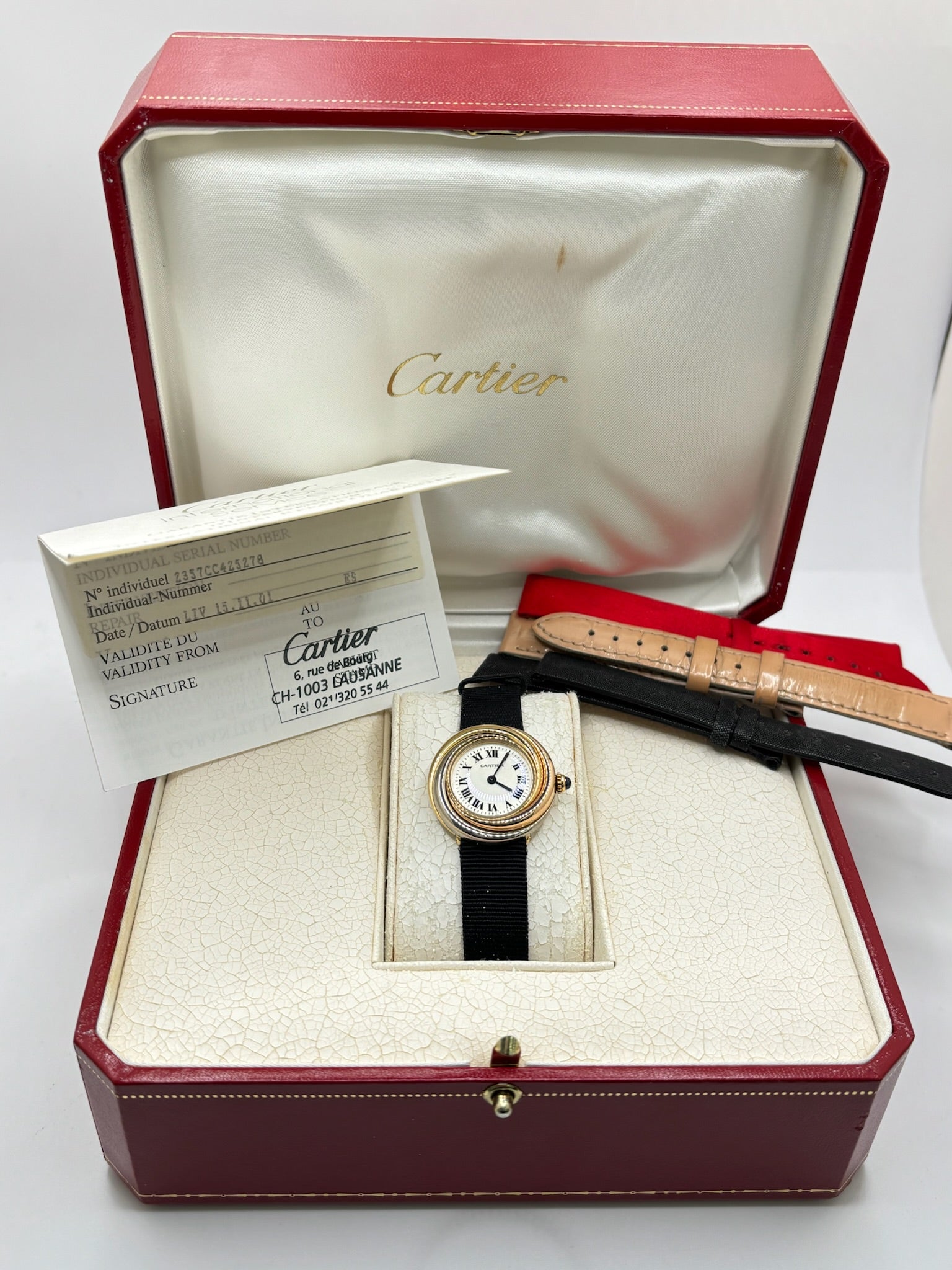 CARTIER Trinity Watch in Yellow gold