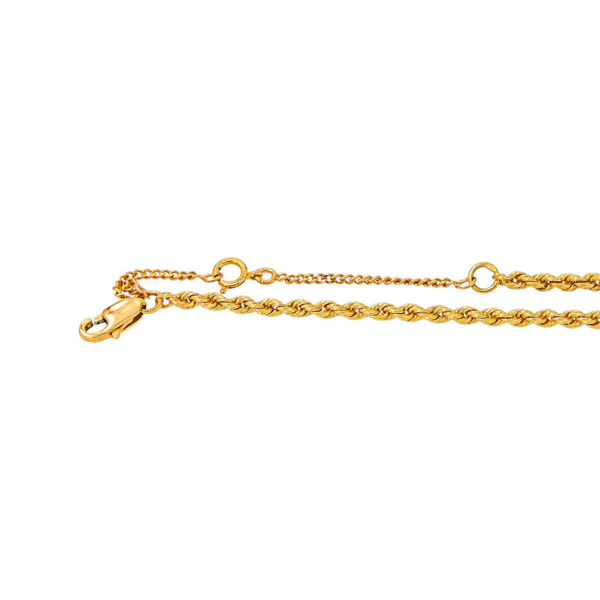 Rose gold long necklace