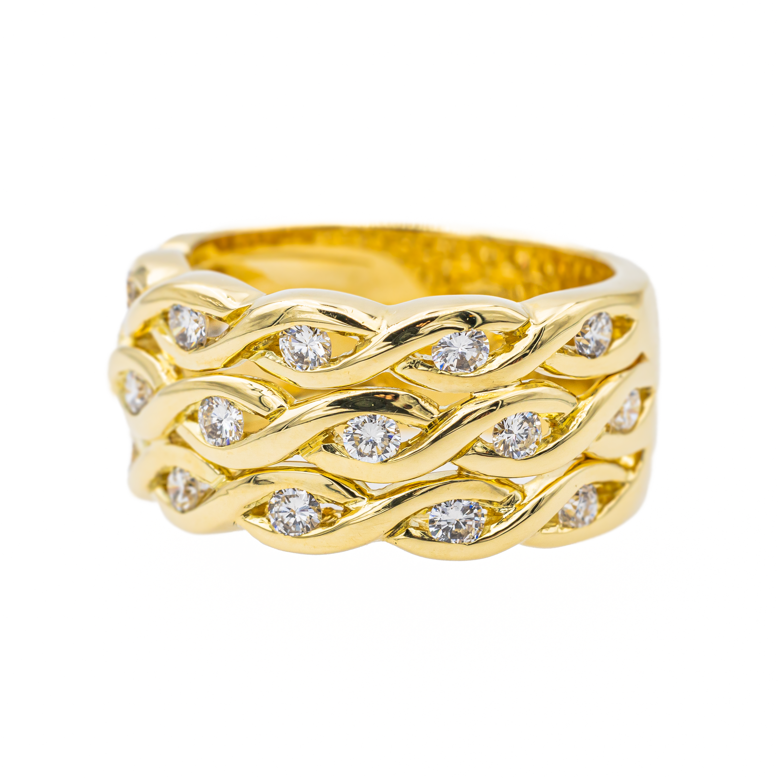 Bague Or jaune Diamant