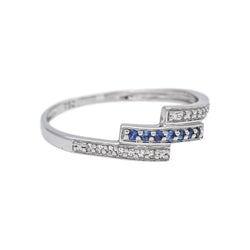 Ring  White gold  Diamond