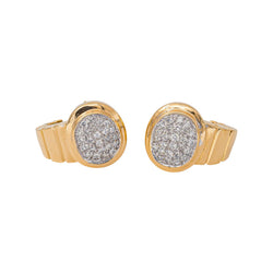 Boucles d'oreilles Or jaune Diamant