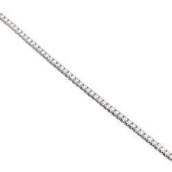 "Ligne" Bracelet in White Gold and Diamonds