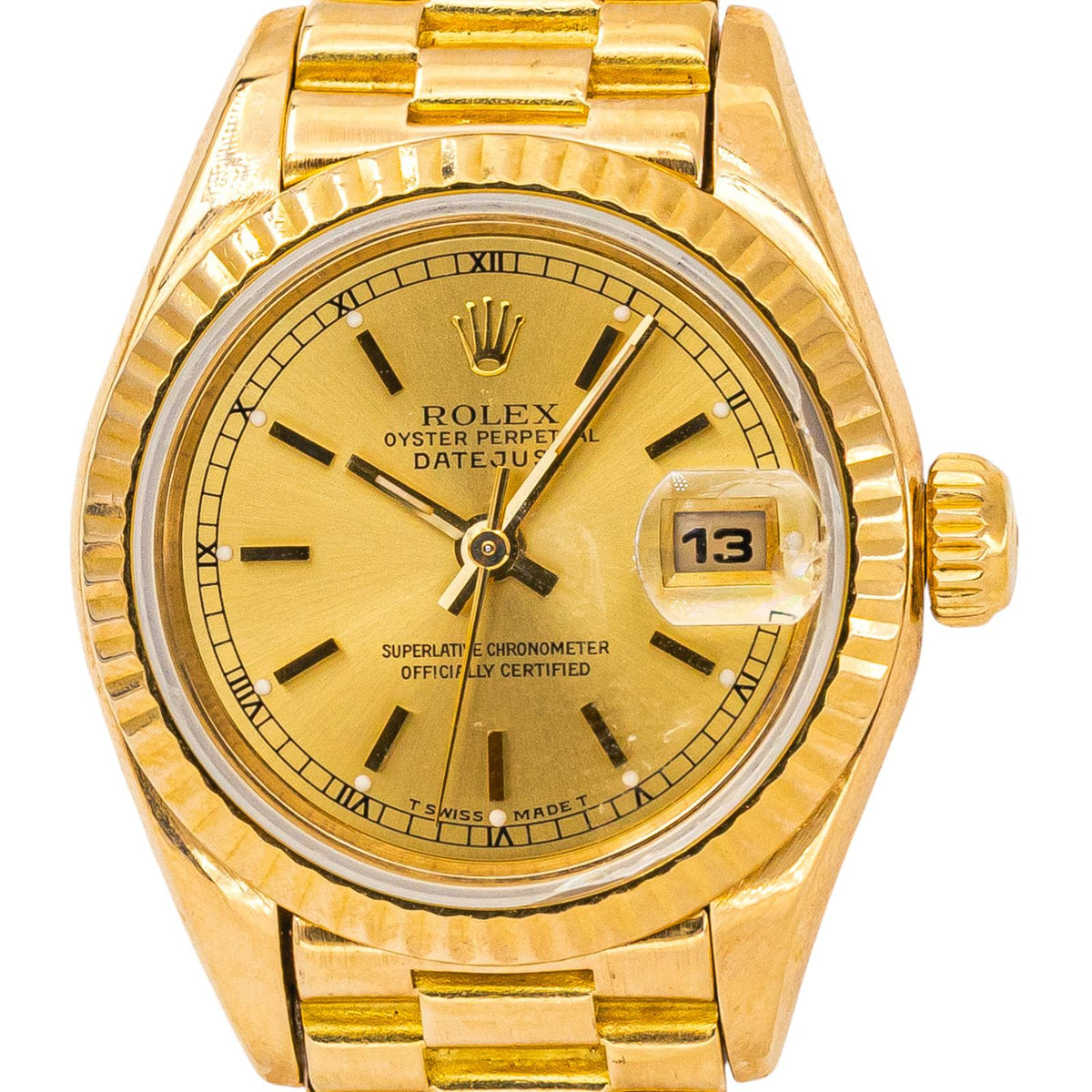 Rolex Lady Datejust Watch in Yellow gold