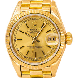 Rolex Lady Datejust Watch in Yellow gold