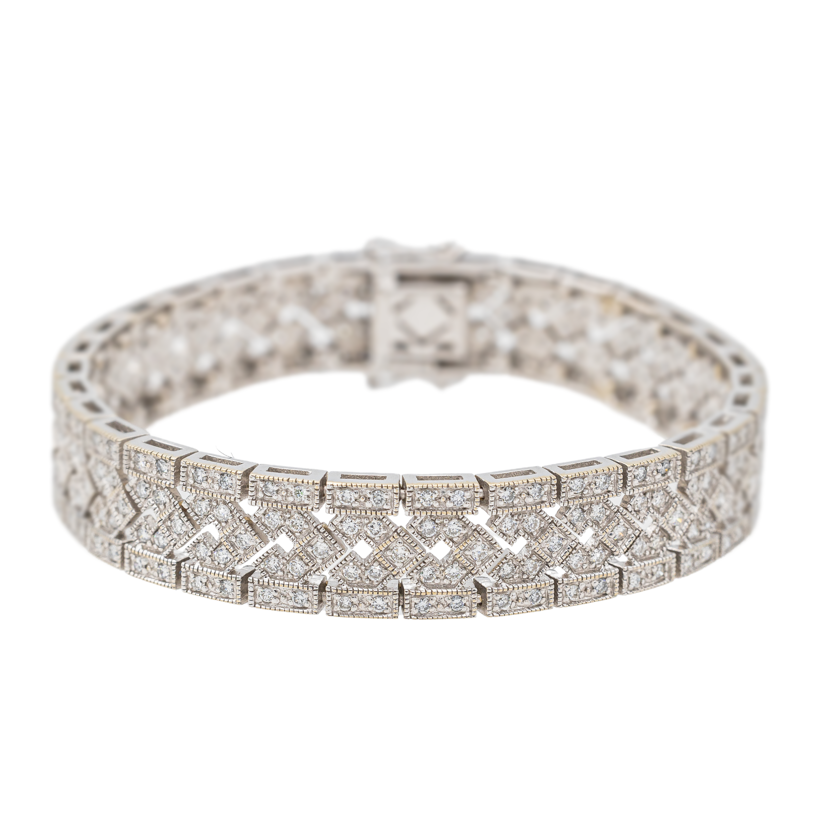 Bracelet Or blanc Diamant