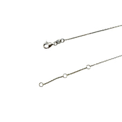 Collier Pendentif en or blanc et diamants