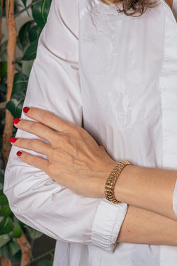 Rose Gold American Link Bracelet