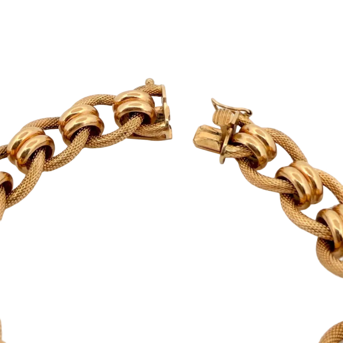 Yellow Gold Link Bracelet