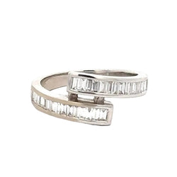 Toi & Moi Ring in White gold and Diamonds