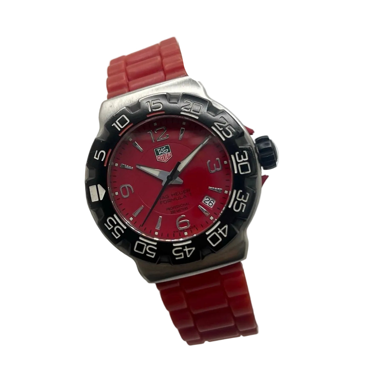 TAG HEUER "Formula 1 WAC" Watch in Steel, Ceramic, and Rubber