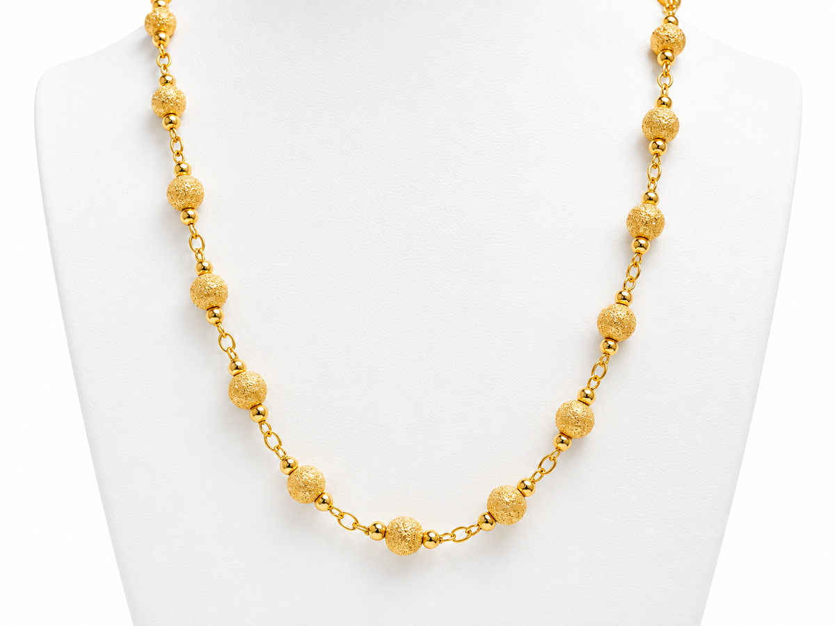 Yellow Gold Chain Necklace