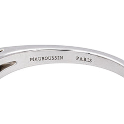 Mauboussin "Chance of Love" Ring in White Gold with Diamond