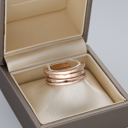 BULGARI "B.Zero1" Band Ring in rose gold