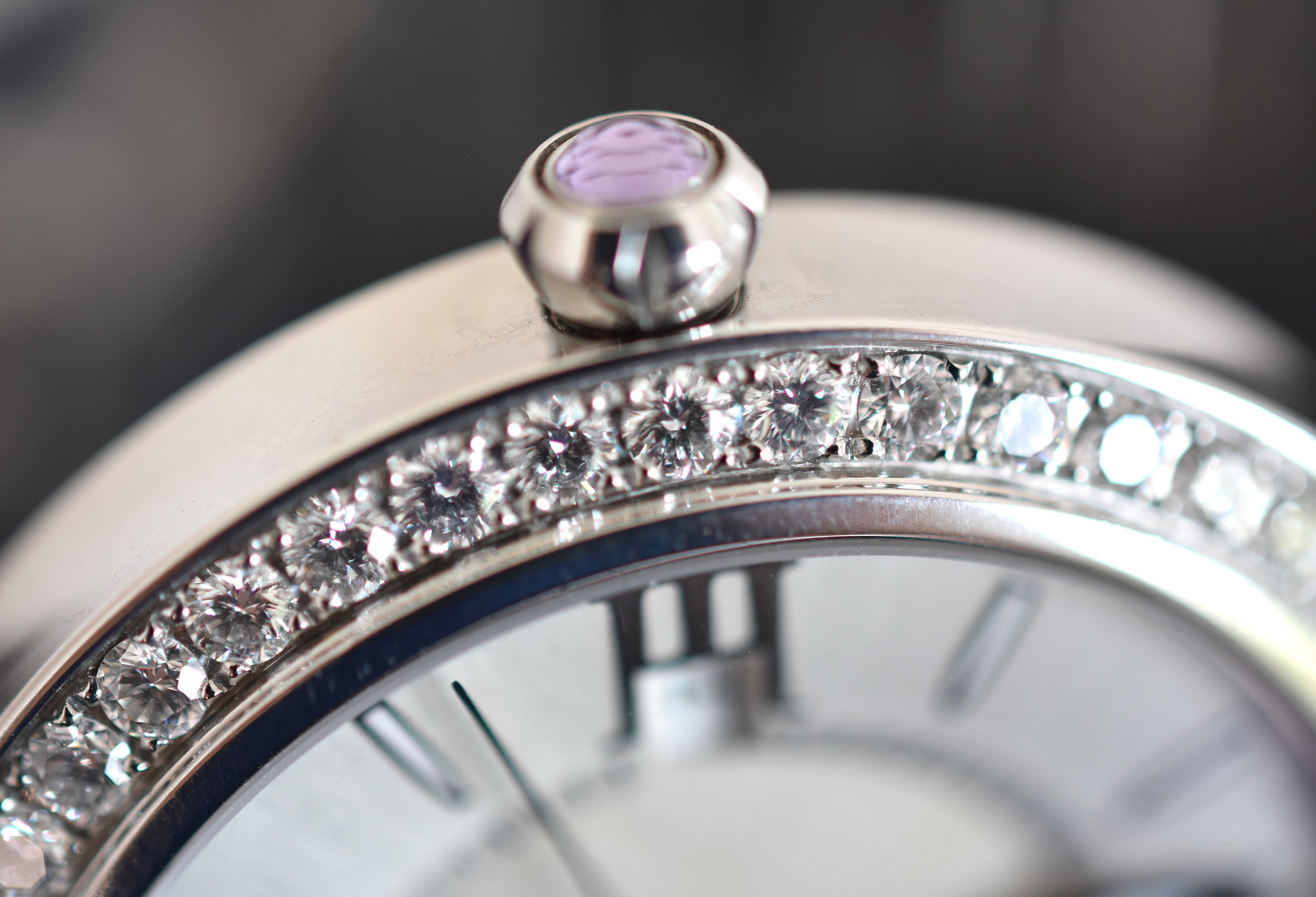 CHOPARD "Impériale" Watch in Stainless Steel, Amethyst, and Diamonds