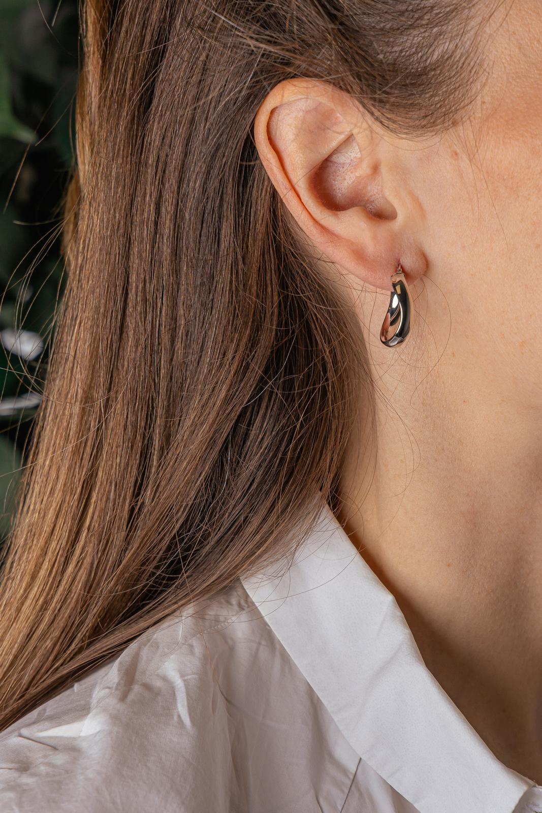 Yellow Gold Hoop Earrings