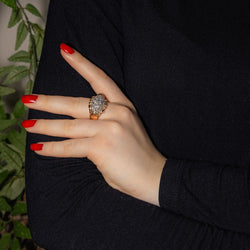 Bague Or rose Diamant