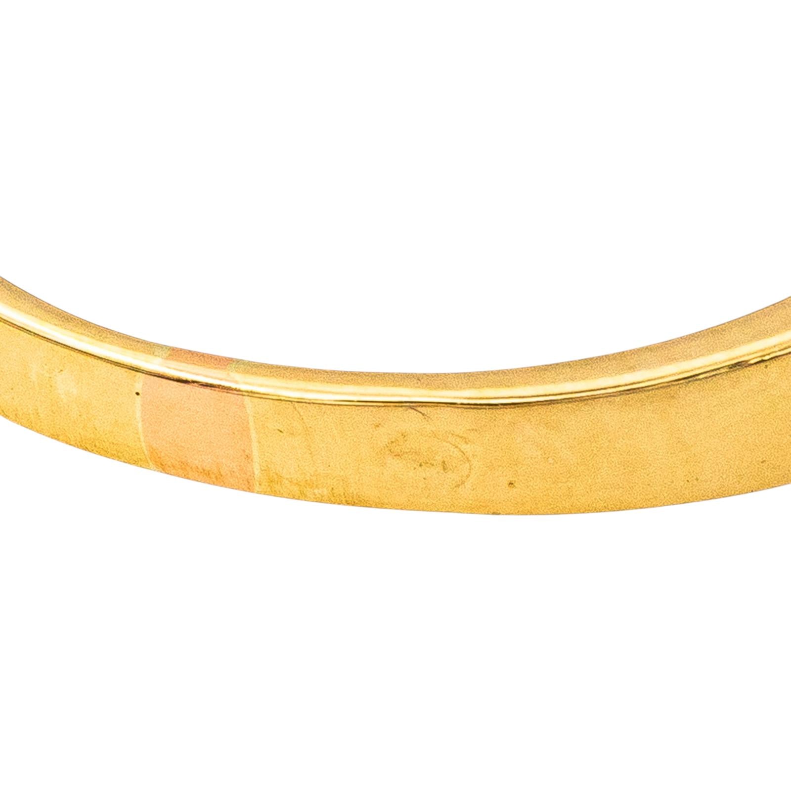 Yellow gold Emerald Ring