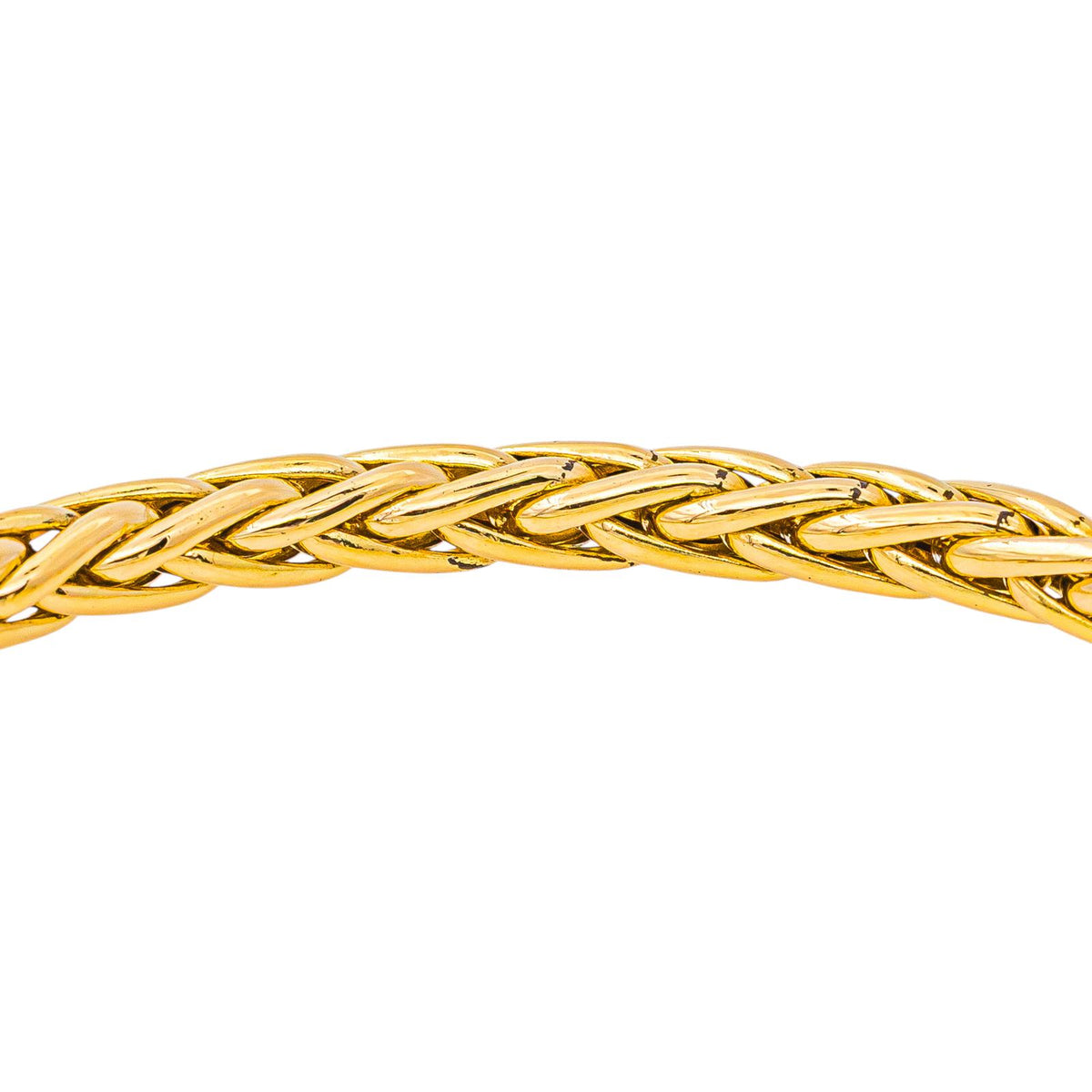 Bracelet Maille palmier Or jaune