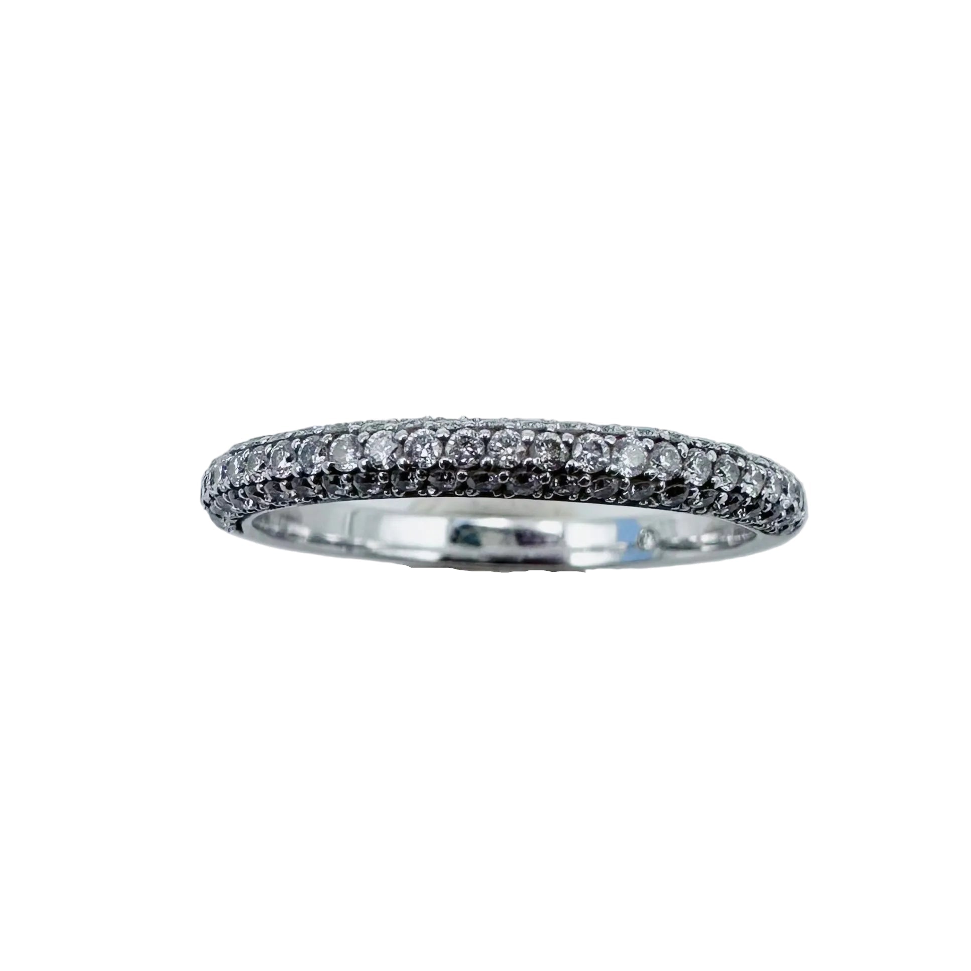 MESSIKA "Joy" Wedding Band in White Gold and Diamonds