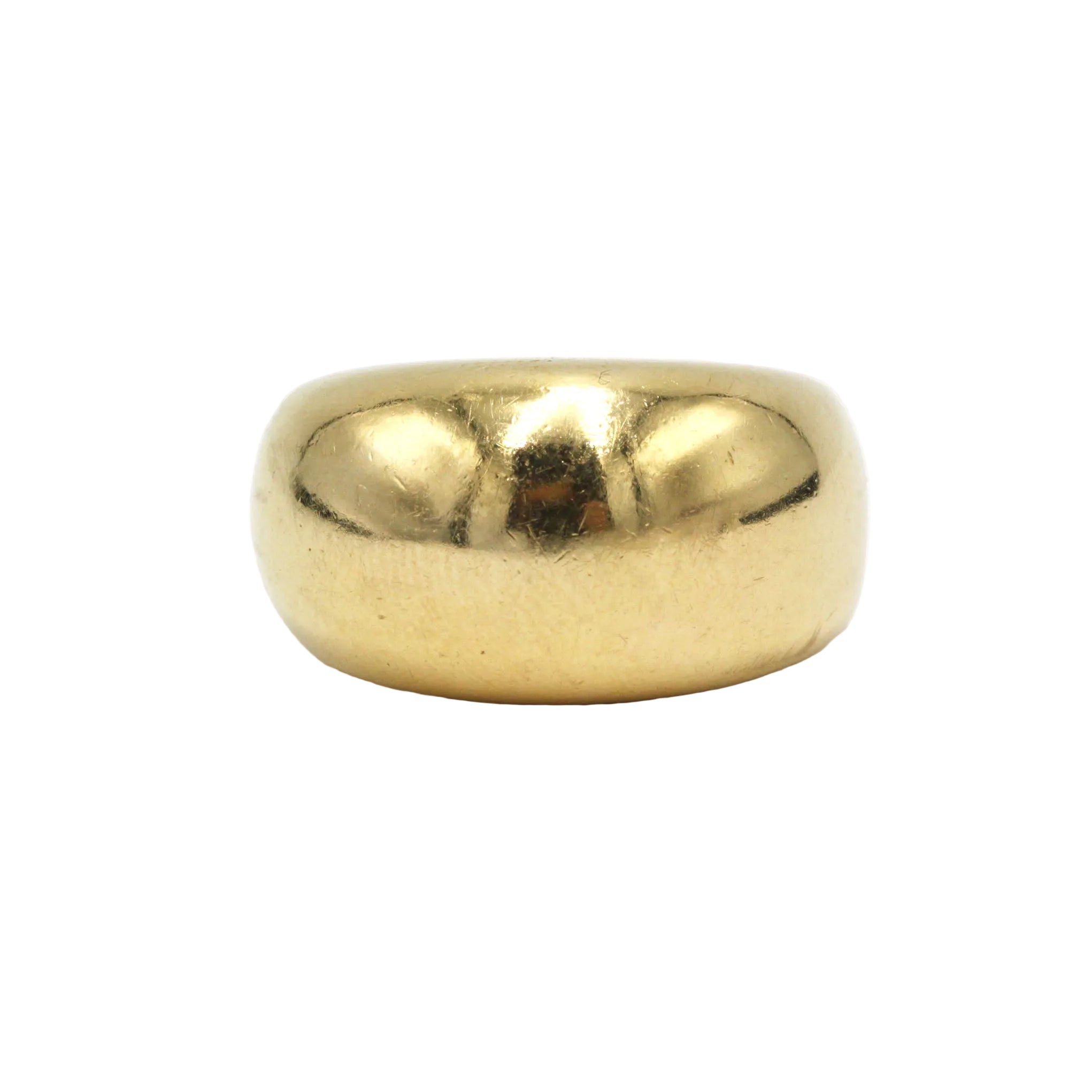 Yellow Gold Bangle Ring