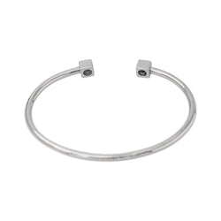 White Gold Diamond Bangle Bracelet