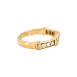 CARTIER "Contessa" Ring in Yellow gold and Diamonds
