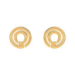 Dinh Van Boucles d'oreilles  Seventies Or jaune